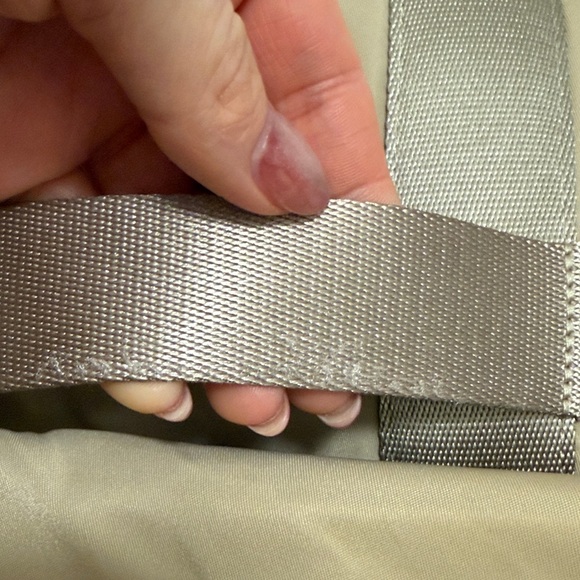 Lululemon Athletica Expandable Tan Tote Bag - Picture 9 of 11